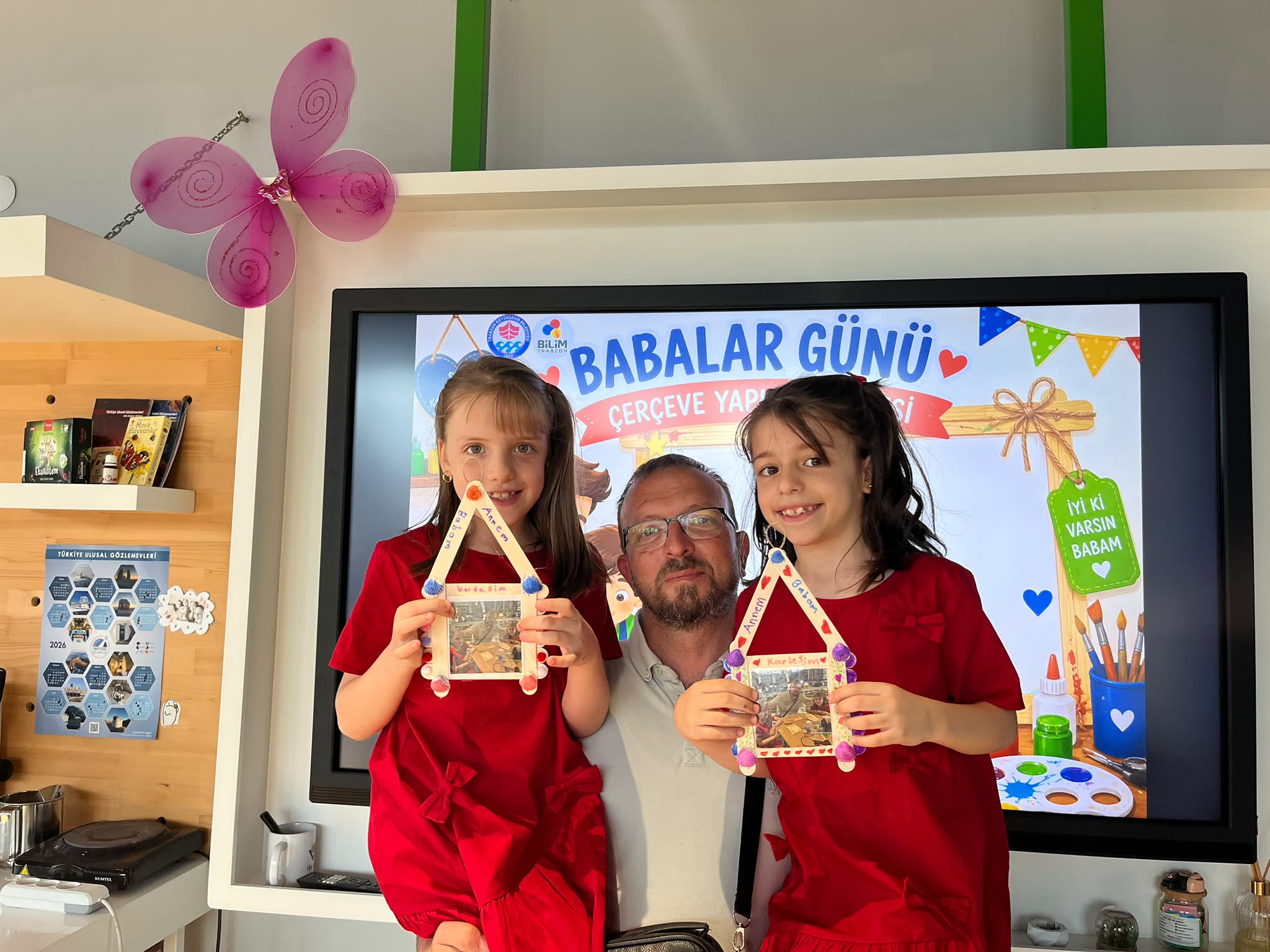 Bilim Trabzon’da Babalar Günü’ne Özel Baba-Çocuk Atölyeleri Gerçekleştirildi